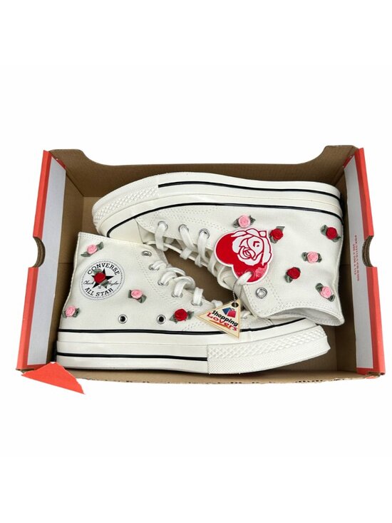 ❤️Converse Chuck 70 Hi Valentine 3D Roses Sz 6 Mens Shoes Heart Sneakers A10637C